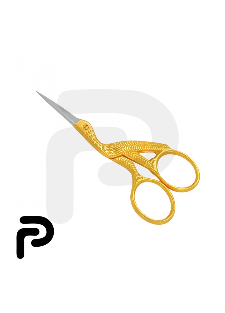 Fancy Gold plated Nail Scissors